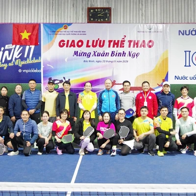 Giao hữu thể thao cùng Trung tâm 77win 88VV đăng ký ngay Quốc phòng và An Ninh, Trường ĐH Thể dục thể thao Bắc Ninh